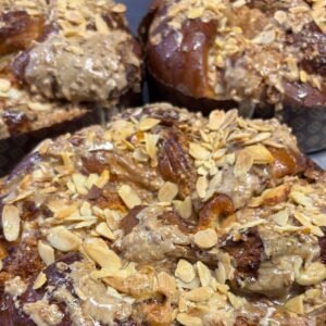 Rosca Trenzada de almendras